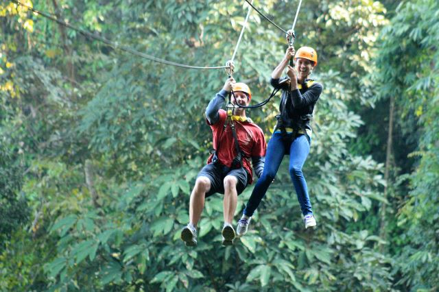 Gibbon Travel - Thailand - Chiang Mai - Flight of the Gibbon zipline