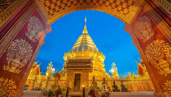 Gibbon Travel - Thailand - Chiang Mai Wat Phrathat Doi Suthep - Temple, Buddhist